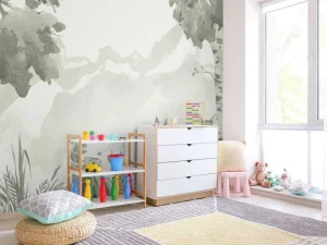 Clearance Hertjes in groen Kinderkamer | Dieren