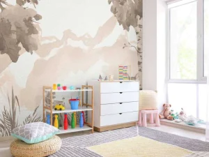 Discount Hertjes in taupe kleur Kinderkamer | Dieren