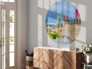 Clearance Het Binnenhof in de lente fotobehang Steden | Architectuur