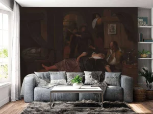 Best Het dronken paar fotobehang Kunst & Design