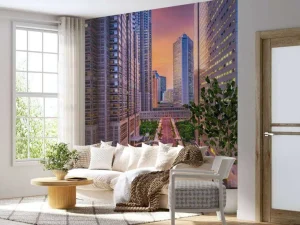 Hot Het financieel district van Tokyo fotobehang Architectuur