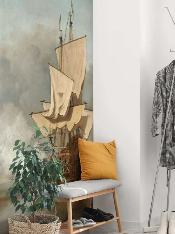 Online Het kanonschot fotobehang Transport | Kunst & Design