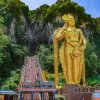 Discount Het Sri Murugan standbeeld in Maleisië fotobehang Architectuur