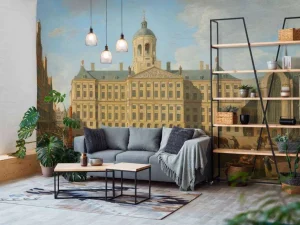 Hot Het stadhuis op de Dam in Amsterdam fotobehang Steden | Architectuur