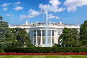 Sale Het Witte Huis in Washington fotobehang Architectuur
