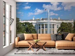 Sale Het Witte Huis in Washington fotobehang Architectuur