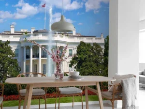 Sale Het Witte Huis in Washington fotobehang Architectuur
