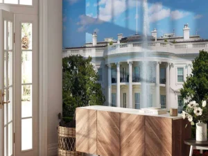 Sale Het Witte Huis in Washington fotobehang Architectuur