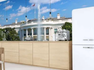 Sale Het Witte Huis in Washington fotobehang Architectuur