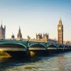 New Historisch Londen in de ochtend fotobehang Architectuur