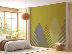 Outlet Hoge bergen, geel Kinderkamer