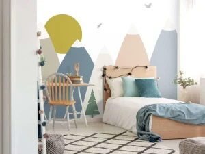 Sale Hoge bergen, gekleurd Kinderkamer