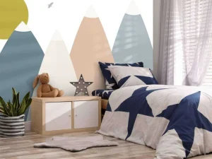Sale Hoge bergen, gekleurd Kinderkamer