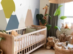 Sale Hoge bergen, gekleurd Kinderkamer