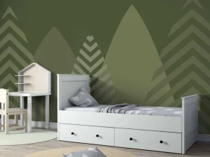 Clearance Hoge bergen, groen Kinderkamer
