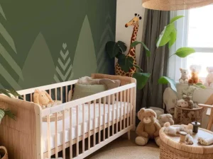 Clearance Hoge bergen, groen Kinderkamer