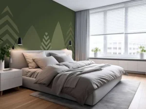 Clearance Hoge bergen, groen Kinderkamer