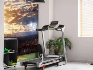 Online Honkbalstadion bij zonsondergang fotobehang Tienerkamer | Kinderkamer
