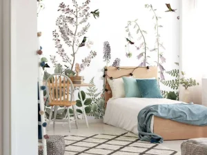 Online Hummingbird Hedge Kinderkamer | Bloemen