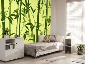 Hot Illustratie van bamboebos Kinderkamer