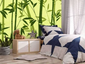 Hot Illustratie van bamboebos Kinderkamer