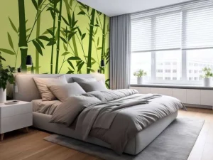 Hot Illustratie van bamboebos Kinderkamer