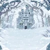 Fashion Ingesneeuwd sprookjesbos fotobehang Kinderkamer | Babykamer
