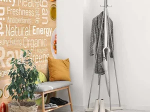 Online Ingrediënten met woorden fotobehang Keuken