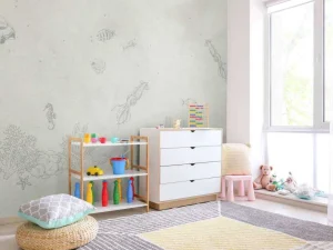 Online Inktvissen zee groen Kinderkamer | Dieren