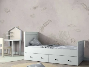 New Inktvissen zee taupe Kinderkamer | Dieren