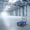 Best Interieur lege opslagplaats fotobehang Architectuur