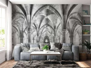 Clearance Interieur universiteit Glasgow fotobehang Architectuur