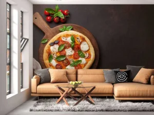 Sale Italiaanse pizza fotobehang Keuken