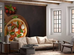 Sale Italiaanse pizza fotobehang Keuken