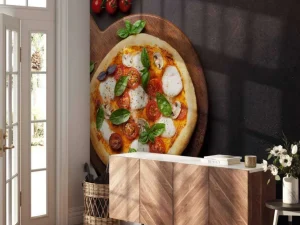 Sale Italiaanse pizza fotobehang Keuken
