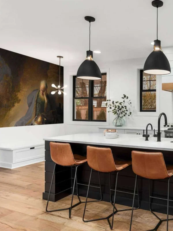 Online Jeremia treurend over de verwoesting van Jeruzalem fotobehang Kunst & Design