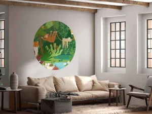 Sale Jungle behang voor kinderen fotobehang Kinderkamer | Babykamer