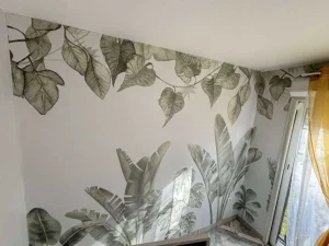 Best Jungle bladeren in groen Kinderkamer