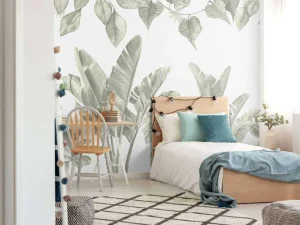Best Jungle bladeren in groen Kinderkamer