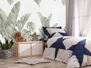 Best Jungle bladeren in groen Kinderkamer