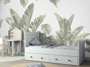 Best Jungle bladeren in groen Kinderkamer