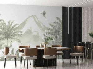 Sale Jungle dieren in groen Kinderkamer