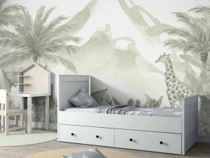 Sale Jungle dieren in groen Kinderkamer