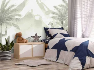 Sale Jungle dieren in groen Kinderkamer