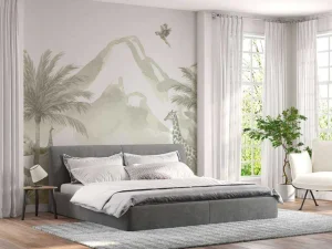 Sale Jungle dieren in groen Kinderkamer