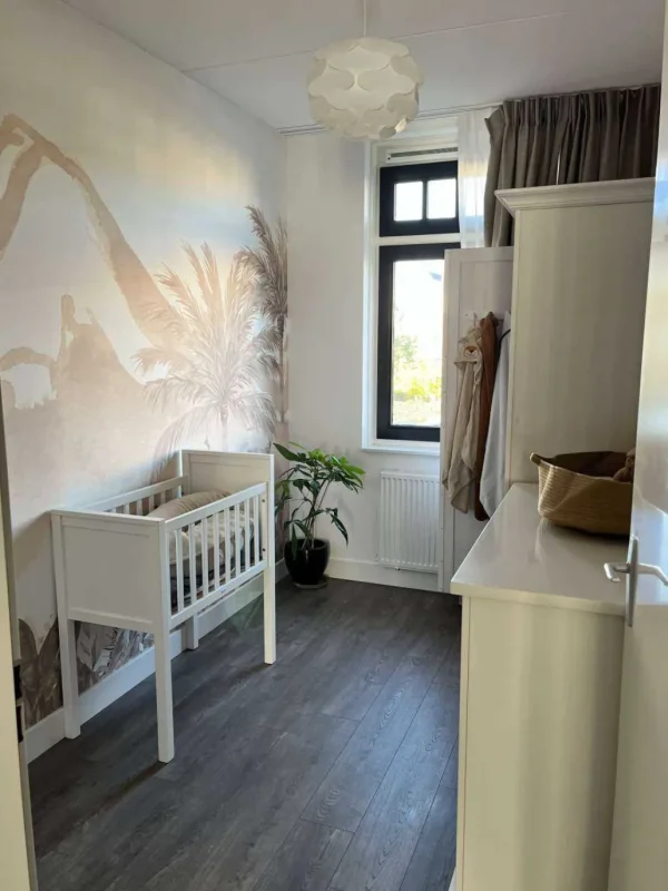 Best Jungle dieren in taupe Kinderkamer