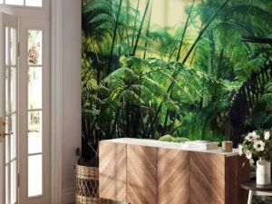 Sale Jungle in Hawaii fotobehang Bloemen