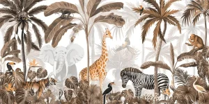 Best Jungle Jive - Sepia Kinderkamer