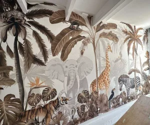 Best Jungle Jive - Sepia Kinderkamer