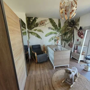 Fashion Jungle met kleurrijke dieren Kinderkamer